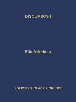 cover image of Discursos I